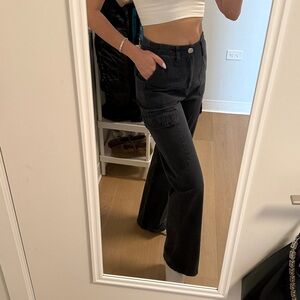 Zara High-Waisted Cargo Pants